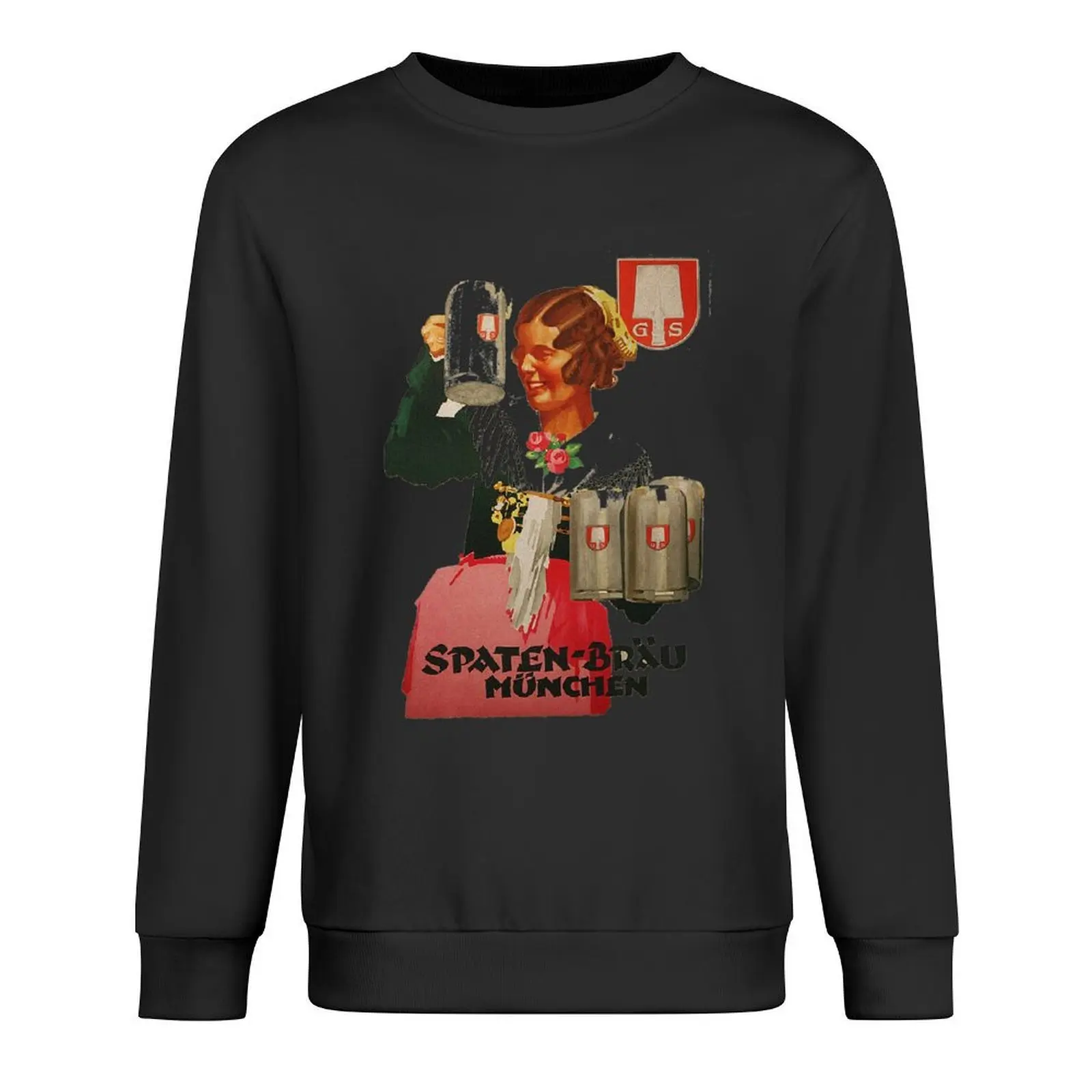 

Vintage Spaten Brau Beer, Munich Pullover japanese style men's coat men's clothes men's winter sweater pullover