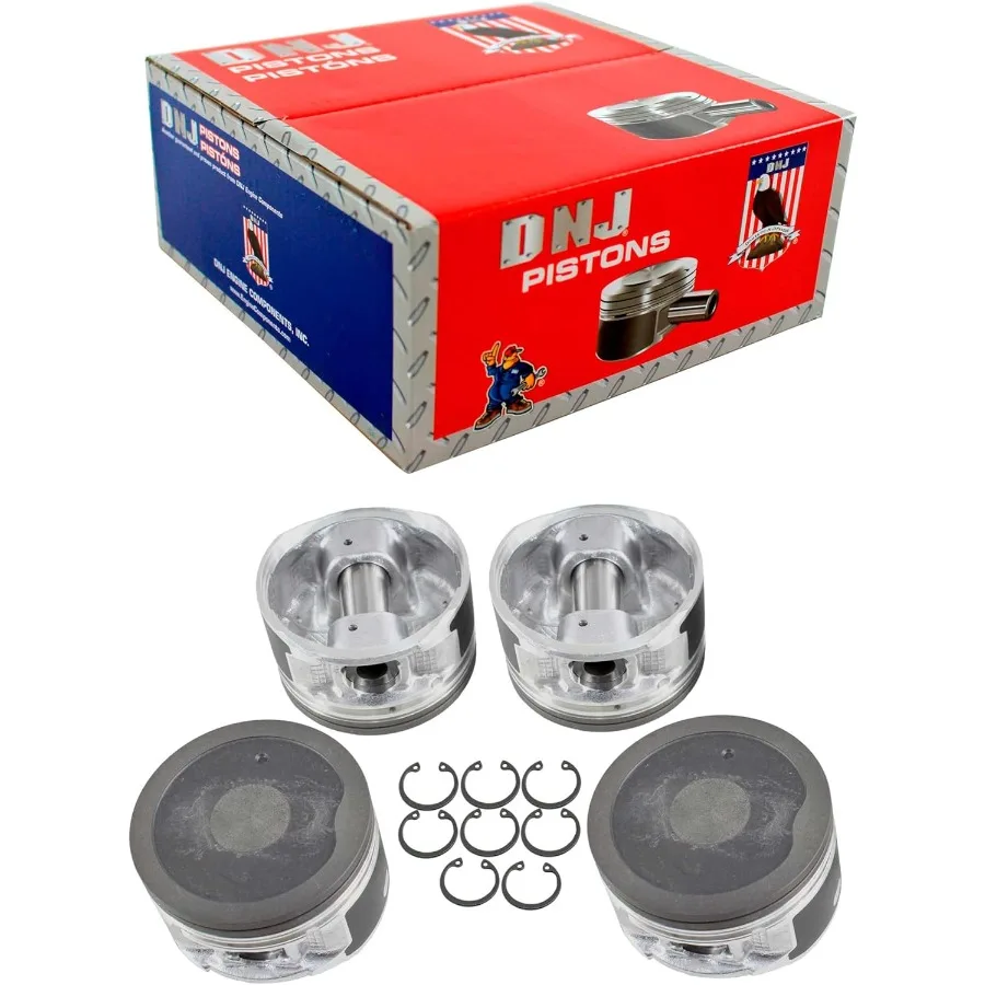 

P938 Piston Set Standard for 19952004 Toyota Tacoma 2.4L L4 16V DOHC 2438cc Engine Replacement Kit with High Durability and Pre