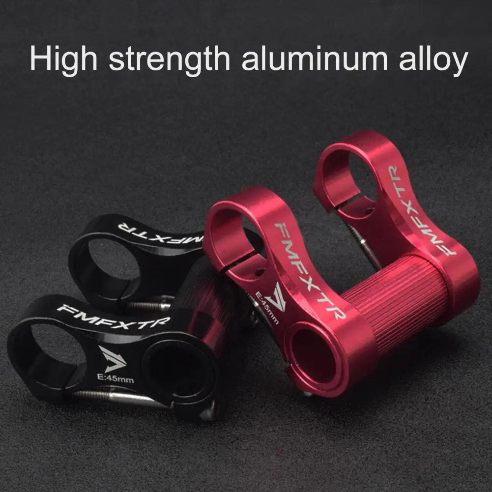 

Handle Bar Stem Adjustable Rustproof Moisture Proof Waterproof Aluminium Alloy Hollow Bike Double Stem for Folding Bike