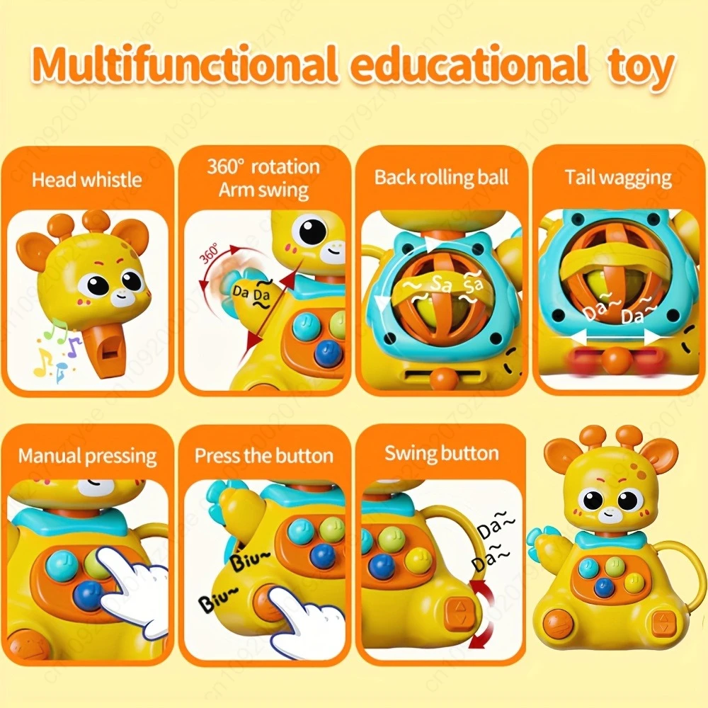 Baby giraffe early education puzzle toys