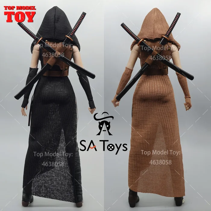 SATOYS SA008 1/6 abito da assassino classico di vestiti di Dune Post-apocalittici modello Fit 12 ''bambole del corpo di figura di soldato femminile