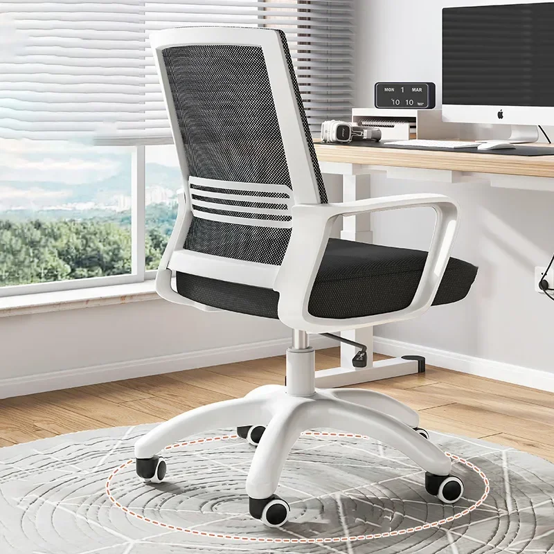 

​​Height-Adjustable Recliner Chair - Ergonomic Rocking Office Chair with Wheels, Multi-Purpose Armchair for Living Room