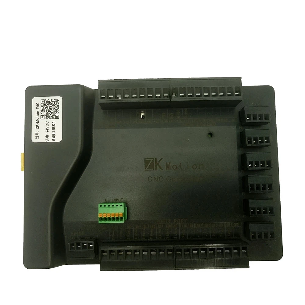 High Quality Mach3 USB CNC 3/4/5/6 Axis Stepper/servo Motor controller card ZK Motion CNC Controller + 6 axis MPG Handwheel