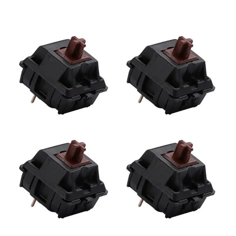 

652F Original CherryMX Switches Silence Pink Black Blue Tea Redness Silver Mechanical Keyboards Axises Customed Replacement 3Pin