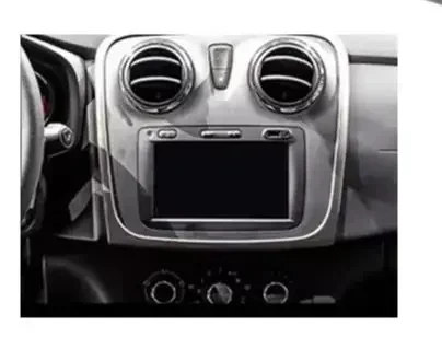9-inch Car Radio Panel Frame For 2014 And FOR Later FOR Renault Sandero For Symbol And FOR Logan Models Audio Modification Panel