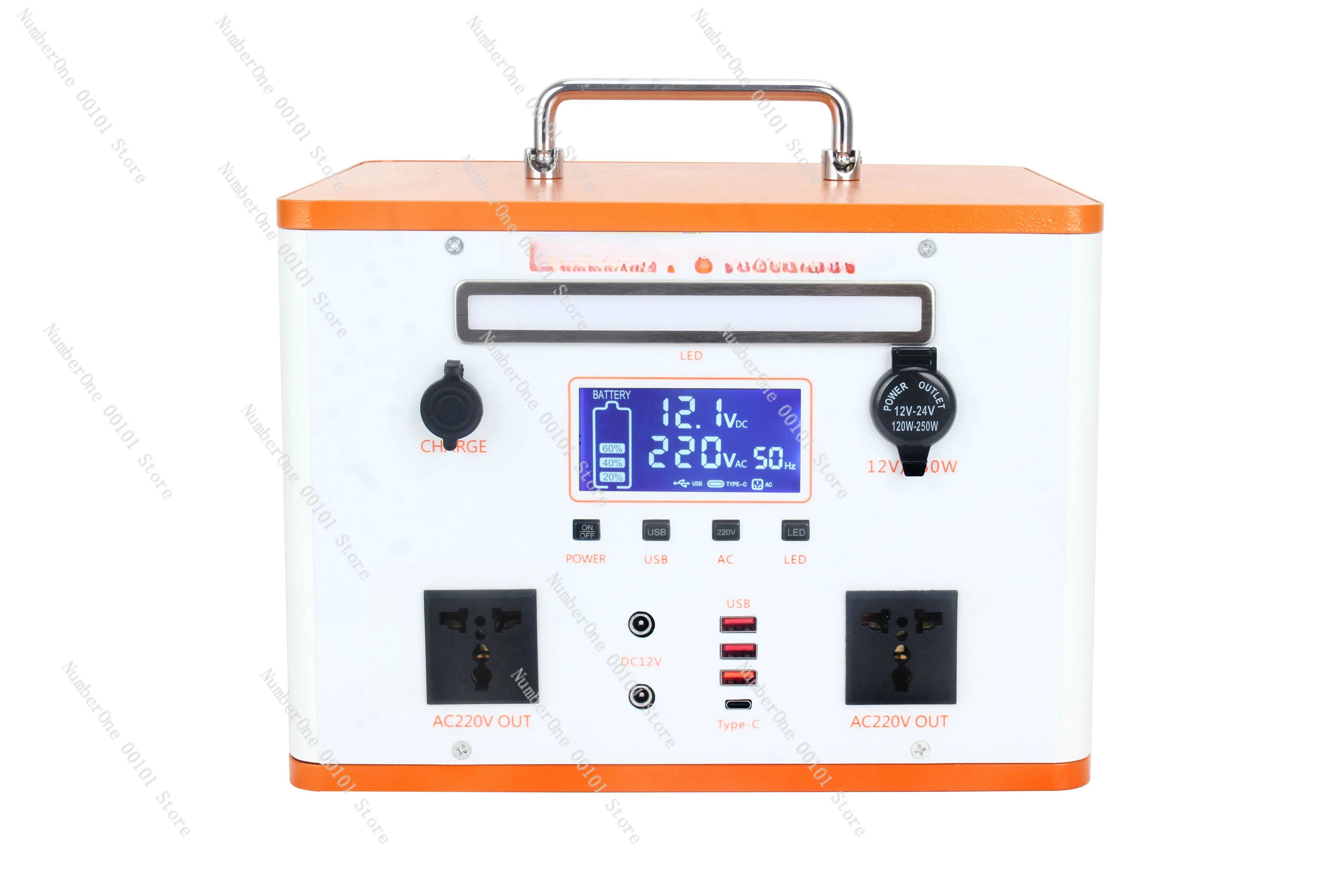 1000W Lifepo4 Battery portable solar power station