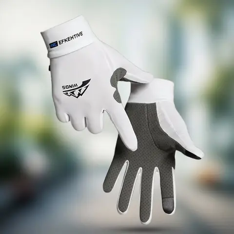 Ice Silk Cycling Gloves Breathable Lightweight Anti Slip Sunscreen Full Finger Outdoor Sports Driving Fishing Gloves