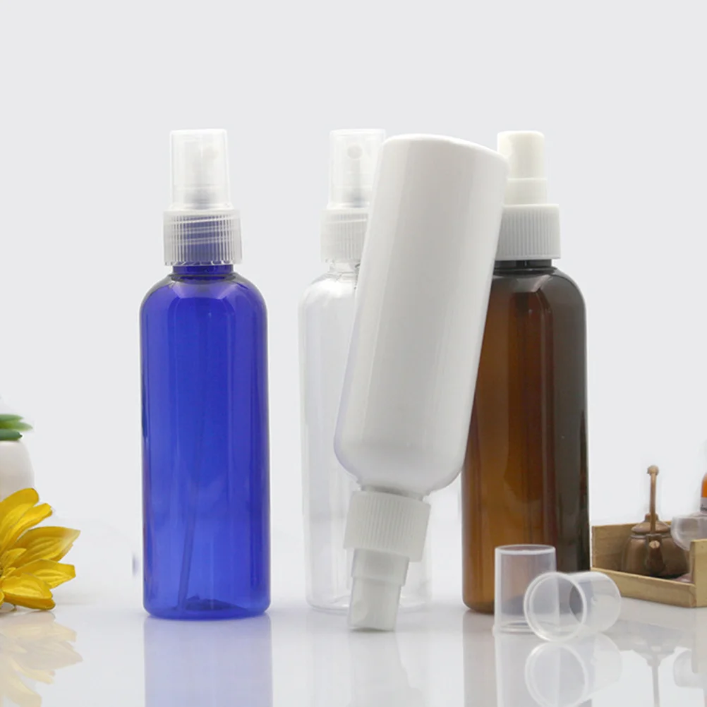 15 قطعة 100 مللي زجاجات رذاذ قابلة لإعادة الملء متينة مانعة للتسرب محمولة للسفر بخاخات فارغة صديقة للبيئة ماكياج الحبر