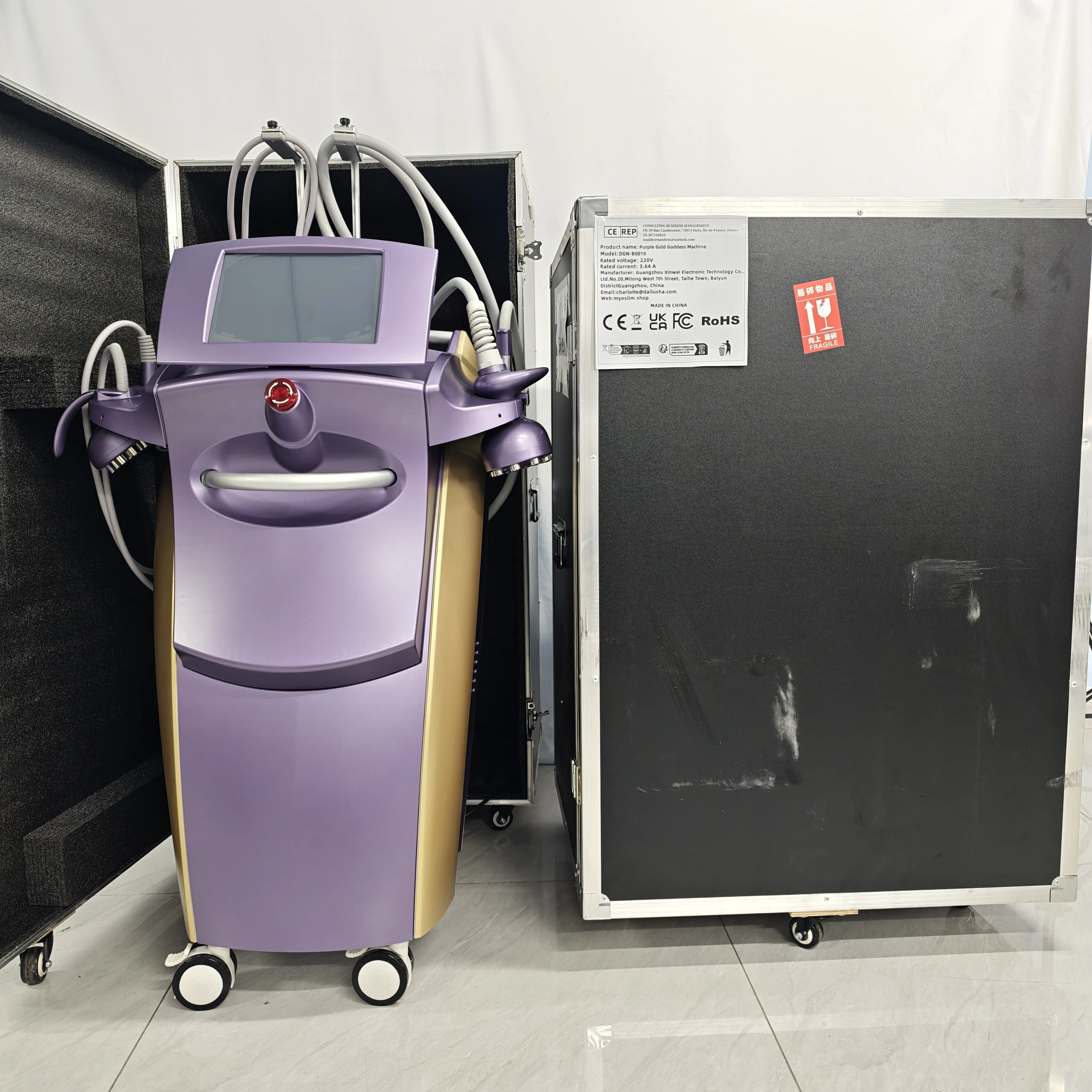 Alat Actimel Venus Legacy untuk Pengencangan Kulit, Vakum Pelangsing, Penghilang Selulit, VacuumLegacy, Perangkat SPA Pengangkat Kulit untuk Salon