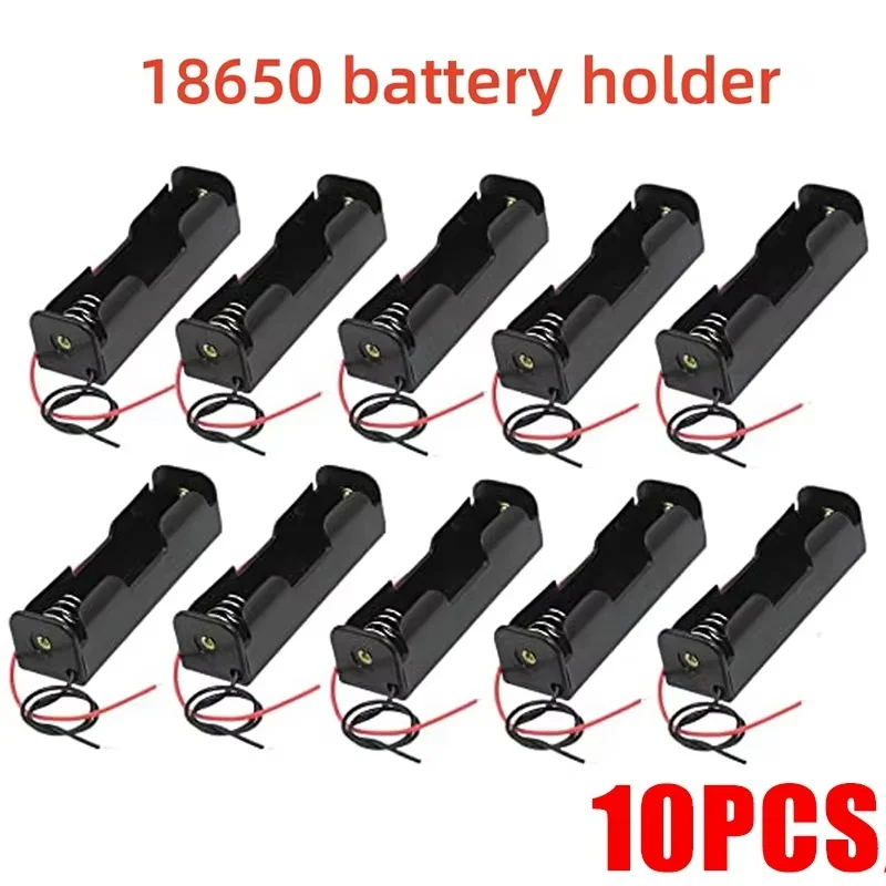 10Pcs 18650 Plastic…