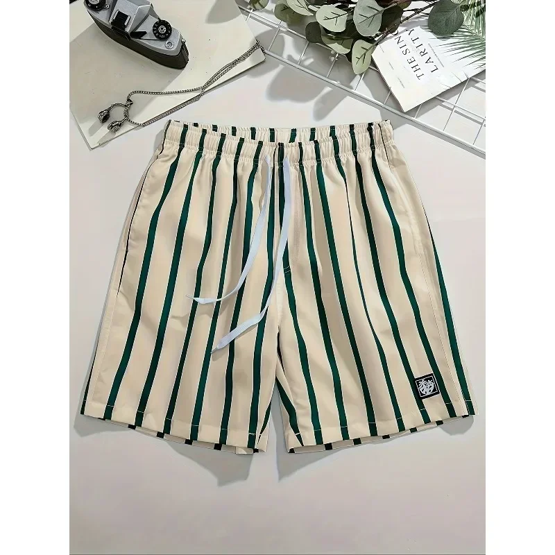 

Летние мужские модные шорты, удобные дышащие пляжные шорты свободного кроя JVUI