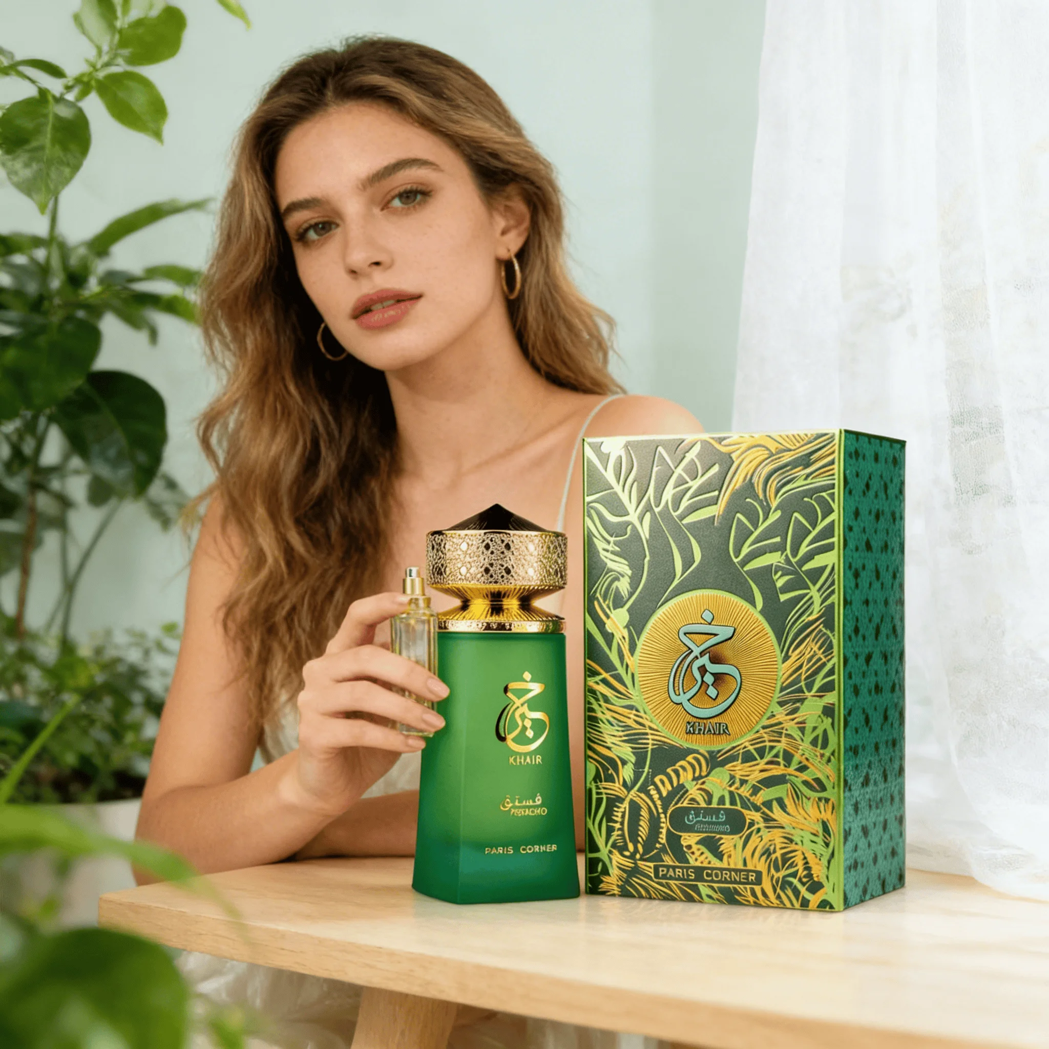 

Paris Corner Khair Confection Perfume, Gorgeous Color Contrast, Unique Fragrance of Bottle Body