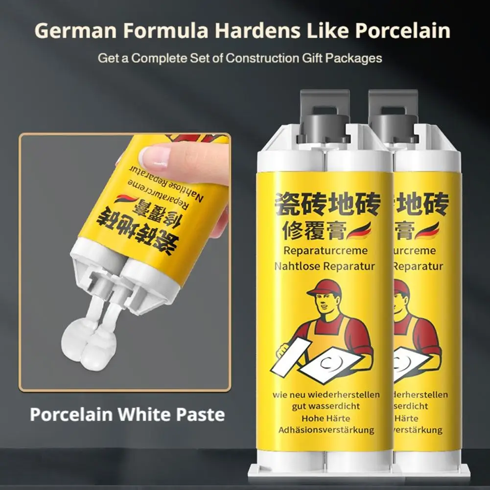 Multifunctional Tile Stone Crack Repair Kit Adhesive Ceramic Repair Glue Marble Floor Sink Cracks With Super Adhesio Tool