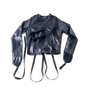 Damskie zalotne rajstopy do tańca w stylu wstążki Gra dla dorosłych Obcisła kurtka na ramiączkach