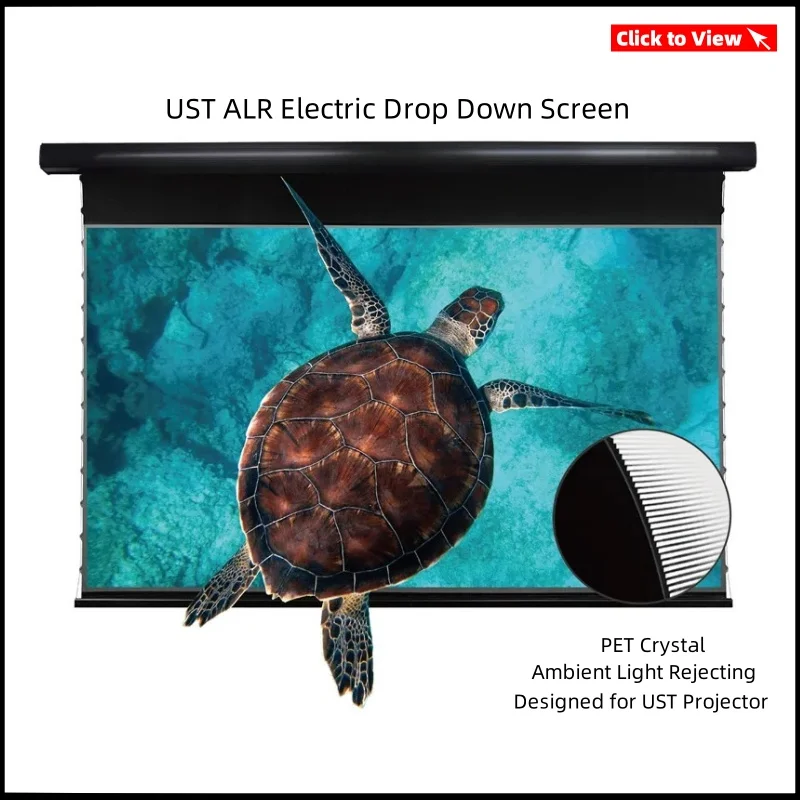 Fresnel mit festem Rahmen 5,0 ust alr Ultra-Short-Throw-Anti-Licht-Projektor dunkelgrau 8k 4k optische Fresnelscreen-Projektion – Detail 26