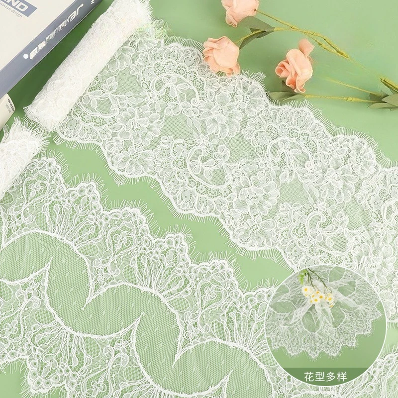 

Lolita Children's Clothing French Lace Accessories Bridal Veil Eyelash Lace Trim