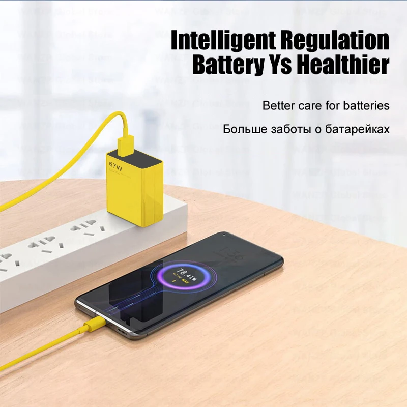 Untuk Xiaomi asli 67W Max Charger Fast Charging Plug US UU GAN Telepon Adaptor USB untuk Ketik C Kabel Pengisian daya untuk Xiaomi Redmi Poco