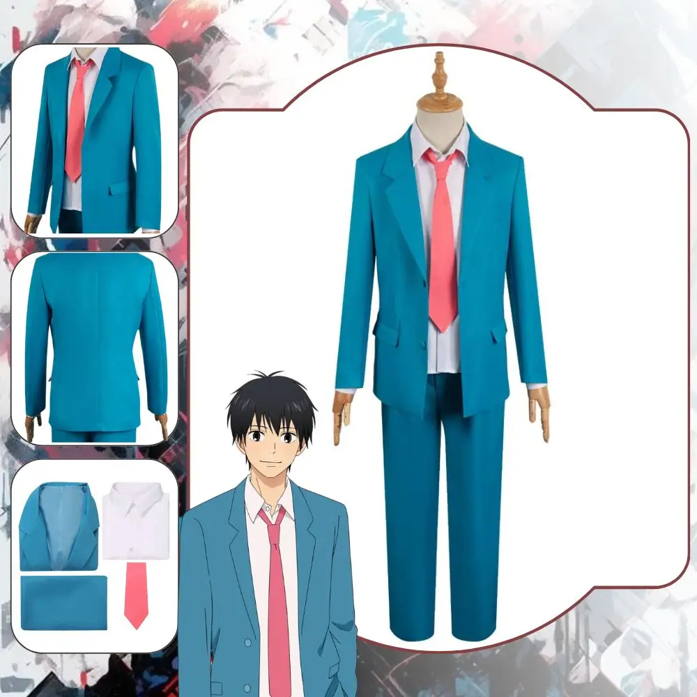 

Kazehaya Shouta Anime Kimi ni Todoke From Me to You Cosplay Fantasia Costume Disguise Men Uniform Outfit Halloween Carnival Suit