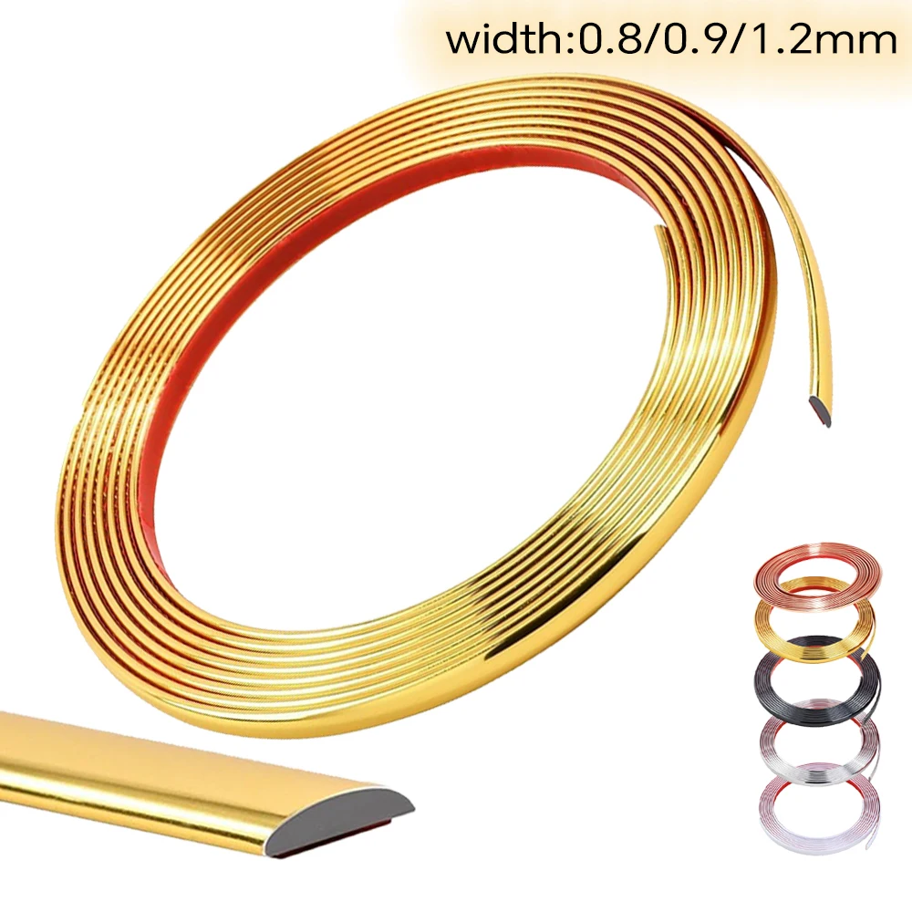 Peel and Stick Mouldings,Moulding Edging for Wall, Flexible Self Adhesive Decorative Strip for Tiles,Border,Mirror Frame,Cabinet