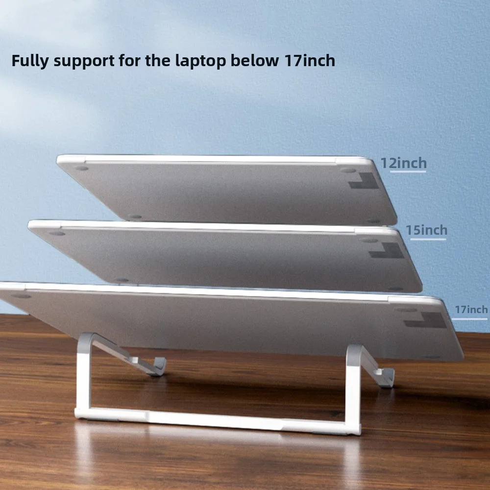 Foldable Laptop Folding Stand Heat Dissipation Lifting Laptop Holder Stand Portable Aluminum Alloy Laptop Cooling Bracket