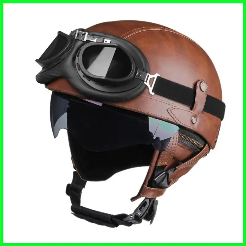 

T3EF Comfortable & Protective Open Face Helmets Impact Resistant for Casual Riding