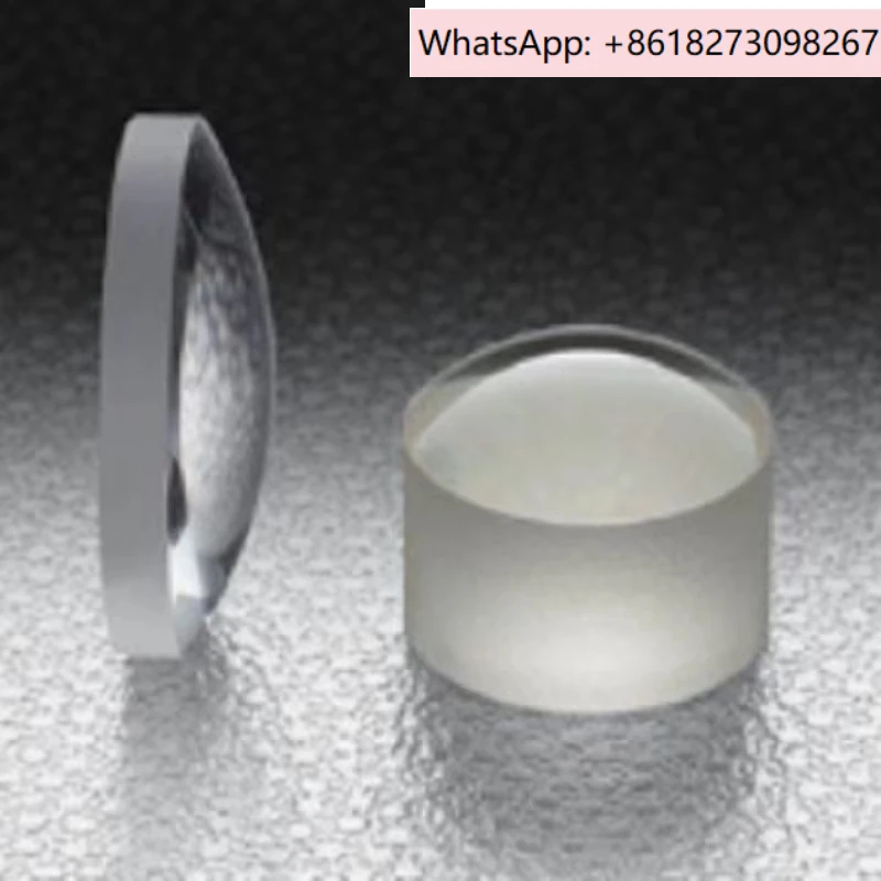 Molten quartz flat convex lens D50.8mm focal length F75 100 150 175 200 300 400 500