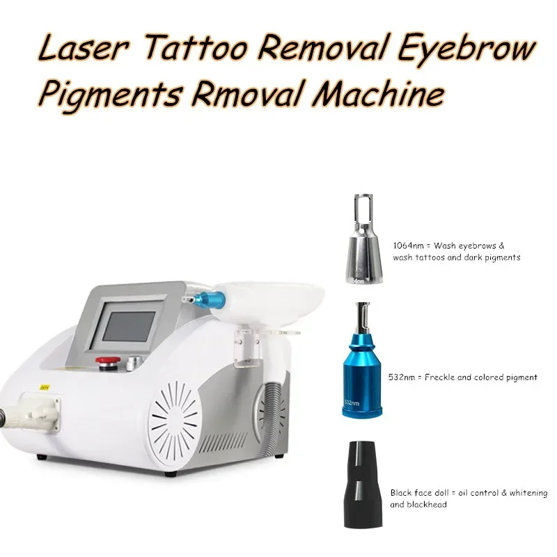 New Hot Product Arrival Eyebrow Washing Machine 1064nm & 532nm Switched Machine Eyebrow Pigment Wrinkle Removal beaut Products