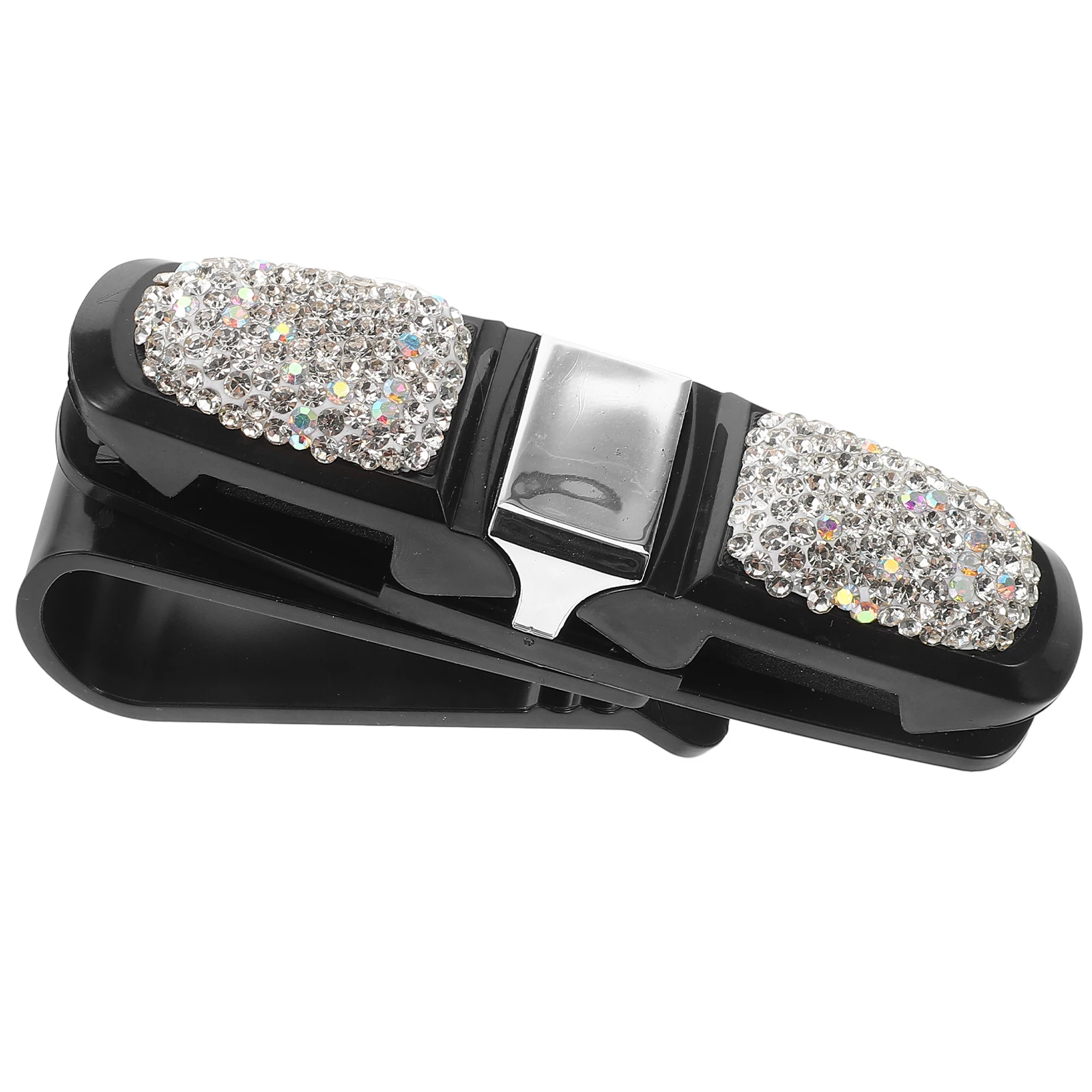 

Glasses Visor Clip Sunglasses Holder Sports Bling Accessories Black Miss