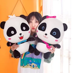 Panda brinquedo de pelúcia para crianças, travesseiro recheado, pelúcia, babybus, presente kawaii, bebê regalos milagrosa infantil, decoração fofa, macio