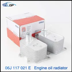 06J117021E/J EA888 Engine Second and Third Generation Golf MK6 GTI Passat B7 Tiguan A4 Q3 Q5 Eos Aluminum Oil Radiator Cooler