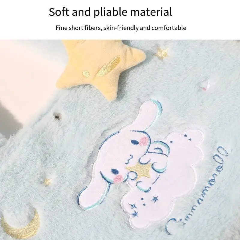 Sanrio Nieuwe Kuromi Pluche Tas Hello Kitty Melody Leuke Opslag Tote Cartoon Anime Make-up Tas Boodschappentassen Vrouwen Handtas Meisje Geschenken