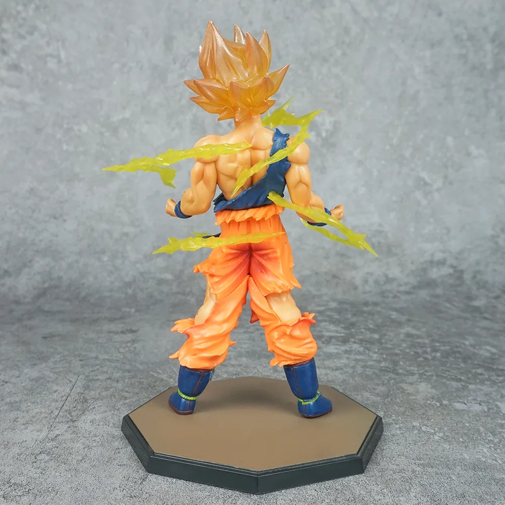 Dragon Ball Son Goku Anime Action Figure, Super Saisuperb, KakarPossible, Modèle Brittop Ornements, Sculpture Jouet pour Enfants, Cadeau d'anniversaire, 16cm