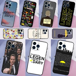 How I Met Your Mother Himym Phone Case For iPhone 16 15 14 12 11 13 Pro Max Mini Plus X XS Max XR Back Cover