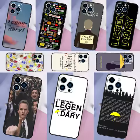 How I Met Your Mother Himym Phone Case For iPhone 16 15 14 12 11 13 Pro Max Mini Plus X XS Max XR Back Cover