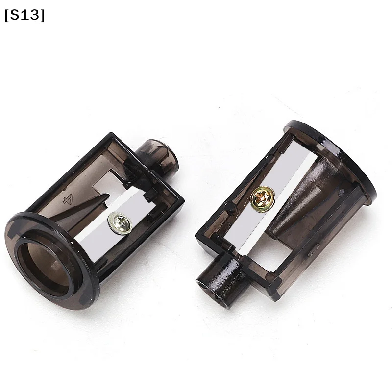 2PCS Multifunctional Automatic  Electric Switch Pencil Sharpener Spare Blades Home Office Pencils Art Drawing Supplies[S13]