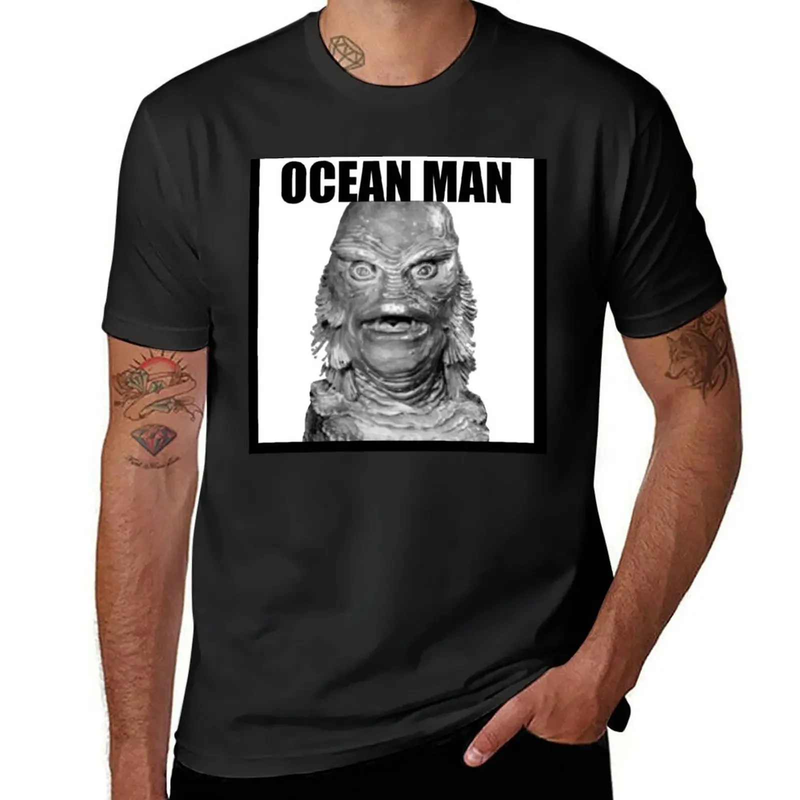 Ocean Man T-Shirt vintage graphic tee graphics vintage clothes for men