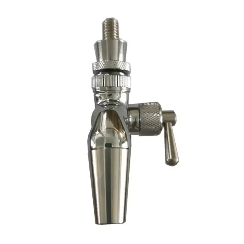 kegland G2 NUKATAP Stainless Steel flow control adjustable Tap Home Brewing Beer faucet - Forward Sealing (free plastic handle)