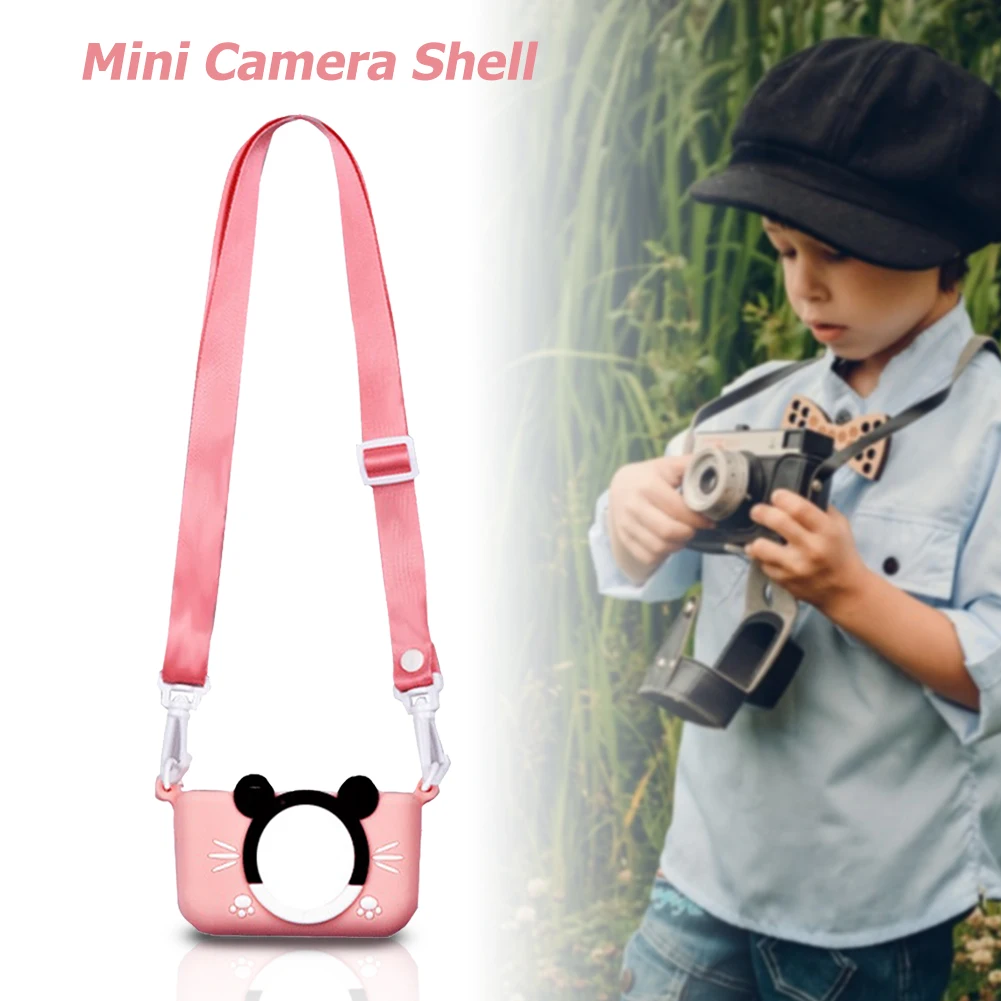 Kids Camera Protective Cover Case Cute Cartoon Camera Toys Outdoor Photography Camera Cover for Cameras A3 And Other Models