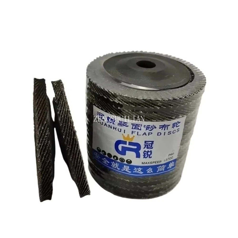 10 peças: roda de lixa plana guanrui 100x16mm disco de moagem de aço inoxidável de 4 polegadas disco moedor de ângulo