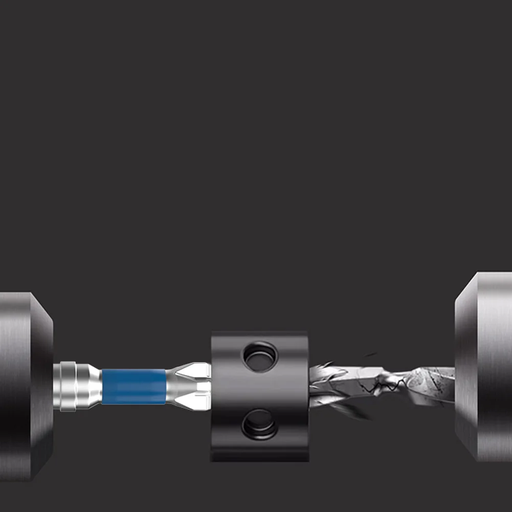 

6-х предметные отвертки PH2, набор магнитных крестообразных сверл из легированной стали, нескользящие сверла для прецизионного отвертки
