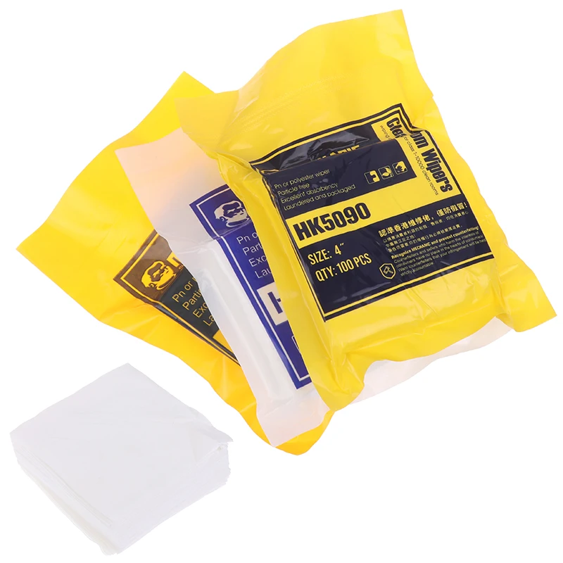 Салфетка для чистки планшета, 4 дюйма, 10 х10 см, 50/100 шт.