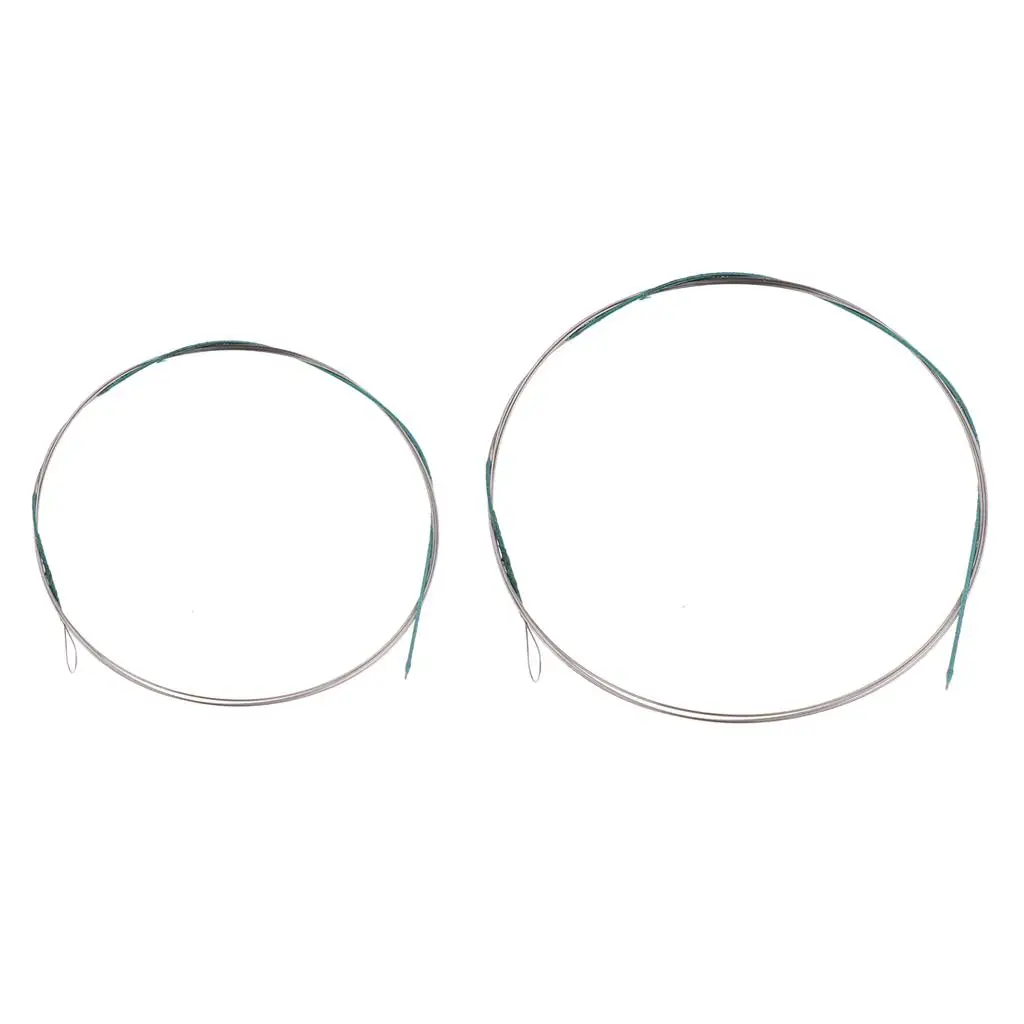 1 Set 2 Pcs Stainless Steel Chinese Urheen String Musical Ball End Base