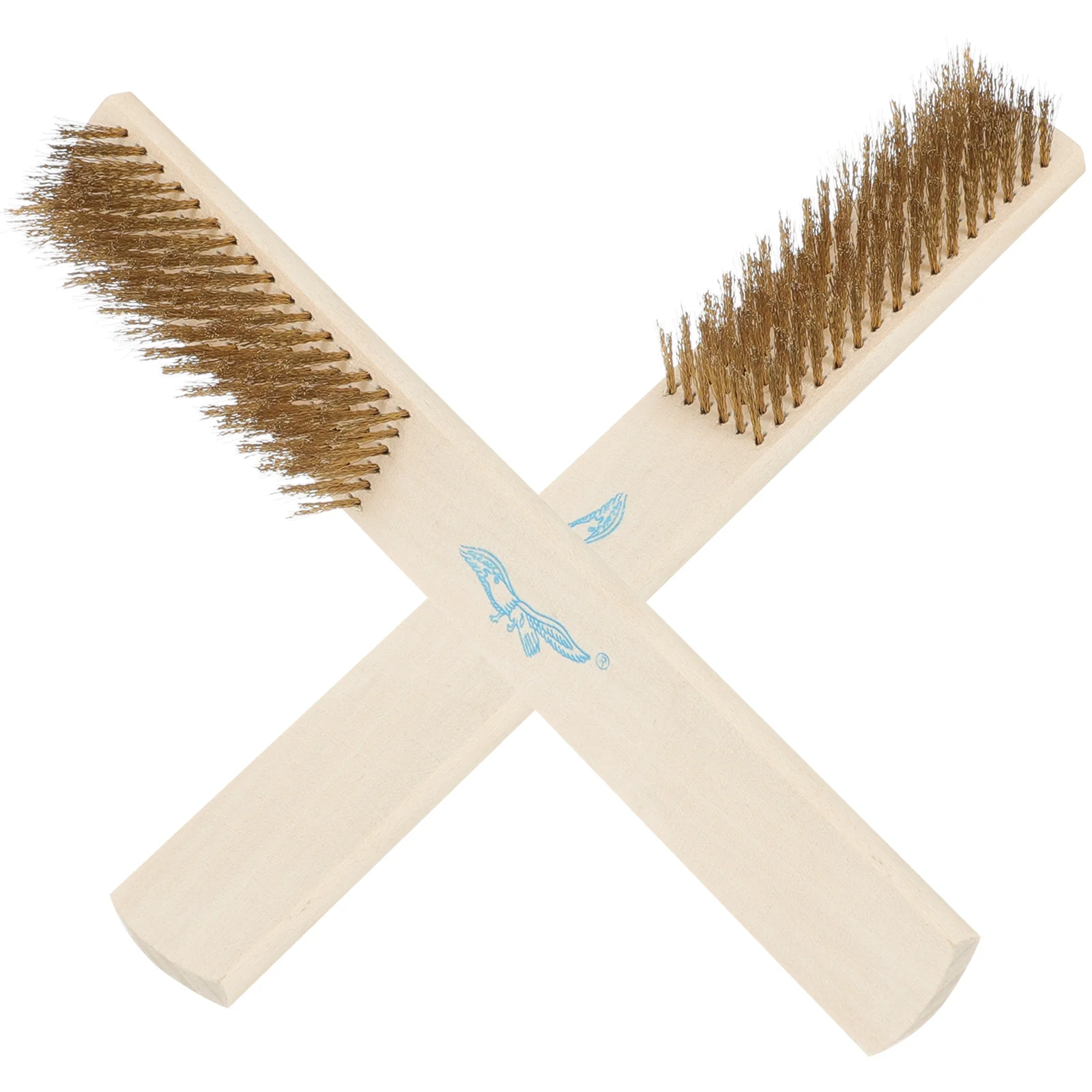 

2Pcs Steel Wire Brush for Cleaning Dust and Welding Slag Hard Bristle Portable Tool Brush for Metal Surface Prep