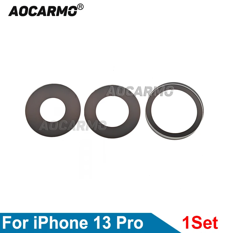 

Замена объектива задней камеры Aocarmo для iPhone 13 Pro 13pro, 1 комплект