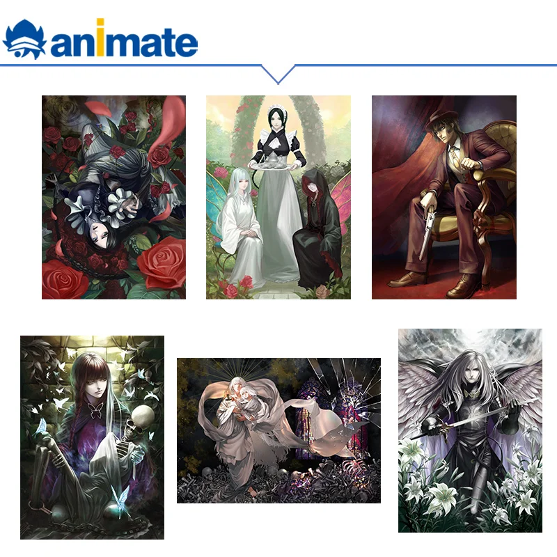 

[pre sale Official Authentic] The House in Fata Morgana anime game A2 fabric hanging shaft