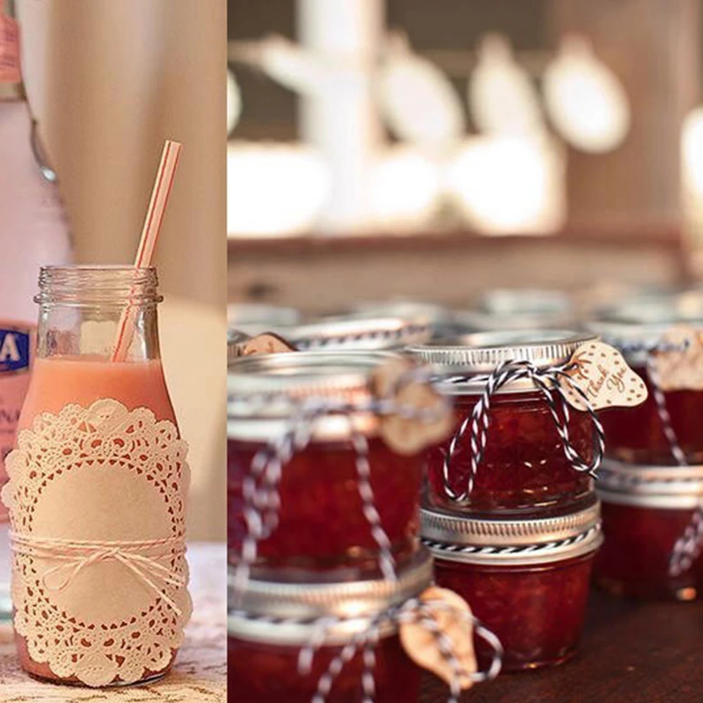 

6 5m Cotton Rope Soft Strong Colored Cord Cute DIY Craft Gift Wedding Decoration Packaging String Hardware