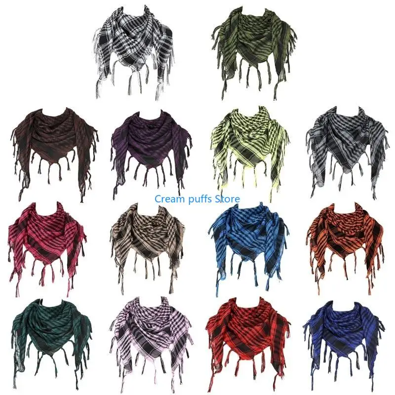 

50L Fashion Arash Keffiyeh Shemagh Schemagh Scarf Arabian Arabian Sheal Shaw