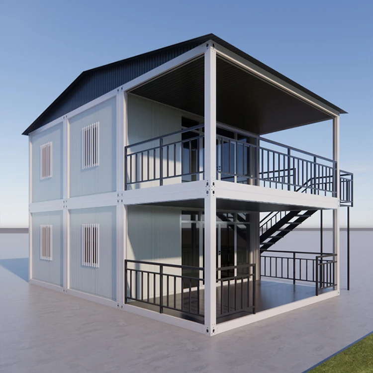 Apartamento completo, contenedor prefabricado amueblado, casa prefabricada, paquete plano, con baño y cocina, fabricado en China