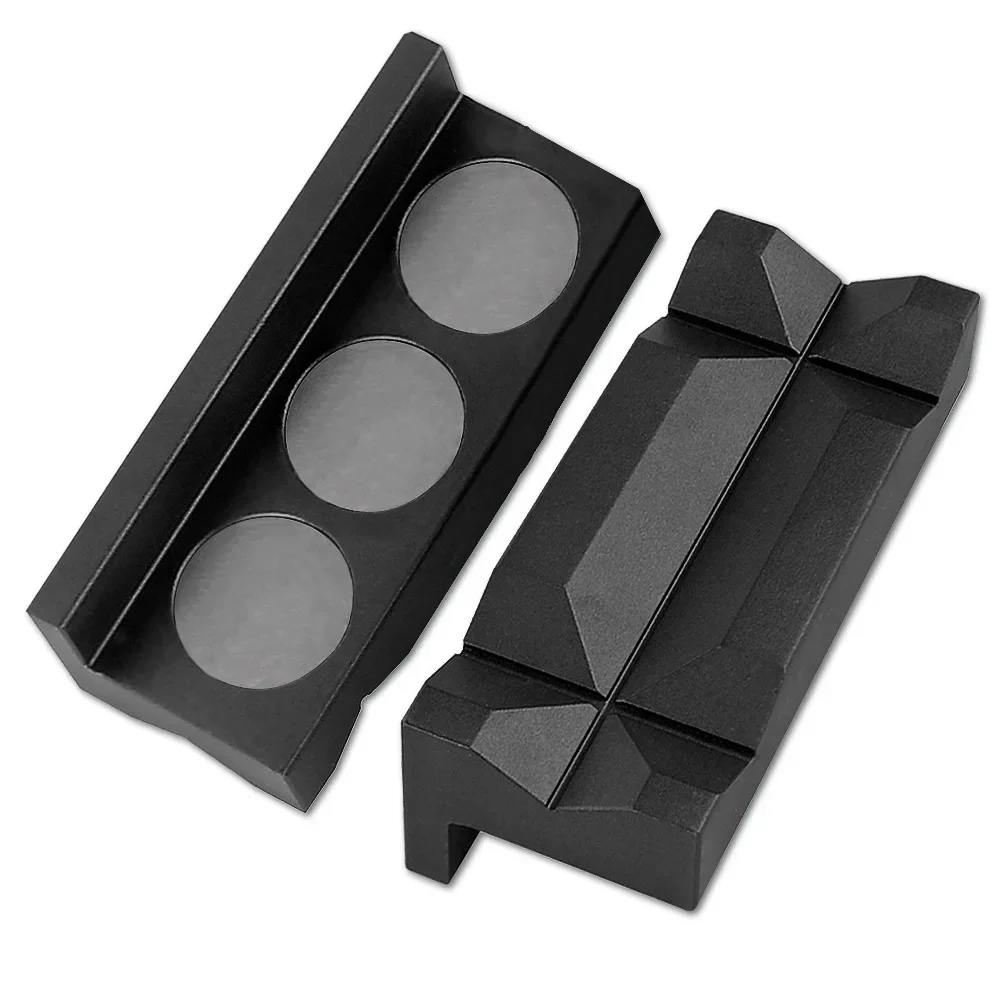 

Новые алюминиевые магнитные тиски, защитные вставки для челюстей, намагниченный сепаратор линий, мягкая вставка для челюсти для фитинга AN