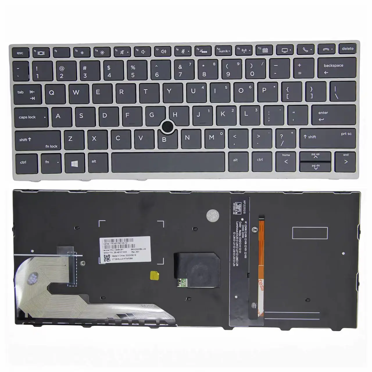 

Новая клавиатура для ноутбука с подсветкой (США) для HP Elitebook 730 G5 735 G5 830 G5 836 G5 G6 L07666-001 L13697-071 L15500-251